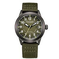 Armbanduhr Citizen Herr Field in Stahl AW1877-09X